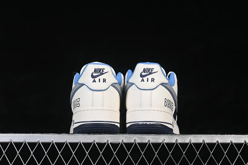All Categories Nk Air Force 1 Air Force Series Nk Air Force 1 Low Air Force Low Nike Air Force 1'07 Low Beige and Blue Splicing Air Force One Low Casual Sneakers JP8028-067